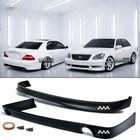 For 04-06 Lexus LS430 Sedan C Style 2Pc Unpainted PU Front & Rear Bumper Lip Kit