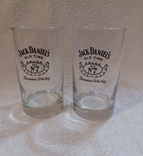 Jack Daniels whiskey glasses set of two, Tenn...