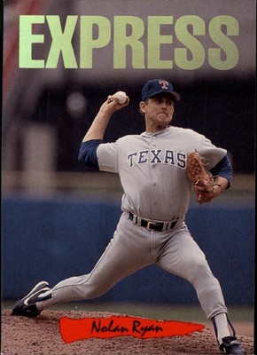 1993 Donruss Triple Play Nicknames #7 Nolan Ryan Express Texas