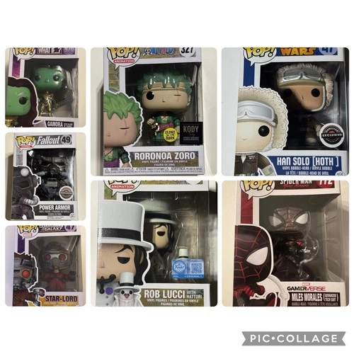 Funko Pop Miles Morales Advanced Tech Suit 772 Marvel Spider  LOT OF 7 See Pic!