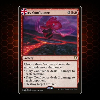 MTG - Fiery Confluence - CM2 - EN - NM - 98