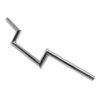 Lenker Cyclo Z Mit Glatter Stange, Passend FüR Peugeot 103-MBK 51, Aus Verchrom