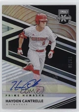 2020 Panini Elite Extra Edition 6/51 Hayden Cantrelle #158 Auto 0t2s