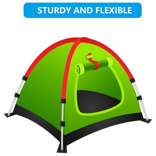 Aluminum Tent Poles Replacement,Fits Both Female and Male Ends,7001 T6 Lightw... - Bild 5 von 7