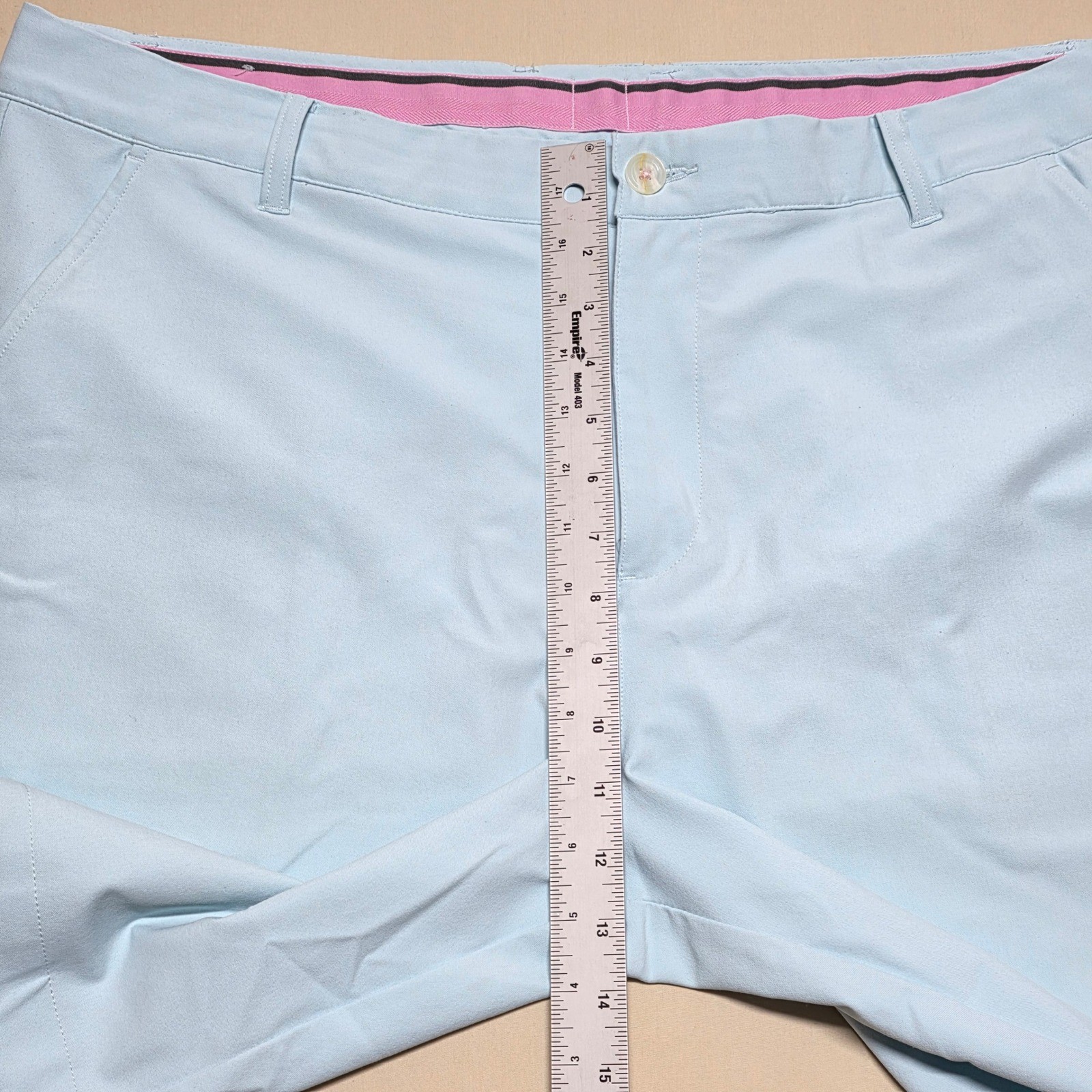 Puma Arnold Palmer Golf Shorts Men 40 Green/Mint Performance Stretch thumbnail 5