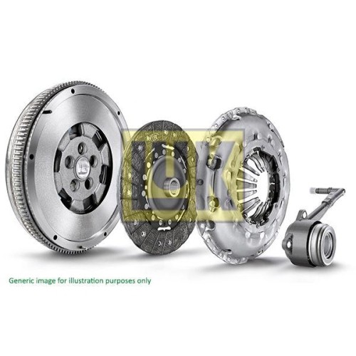 Kupplungssatz Schaeffler LuK 600 0201 00 LuK Repset Dmf FüR VW-image