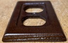 Vintage Wooden Outlet Cover 1 Cover — photo 2