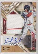 2018 Panini Elite Extra Edition Gold 55/99 Daniel Brito #FTSA-DB Auto hg6