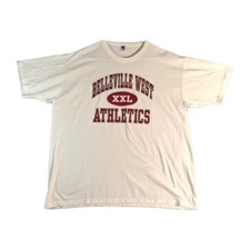 VTG 90s Russell Athletic T-Shirt Men XXL Belleville West Single Stitch USA Made