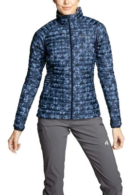 Eddie Bauer Damen Jacke Sporjacke MicroTherm Daunenjacke, Blau, S (34/36) - Bild 1 von 2