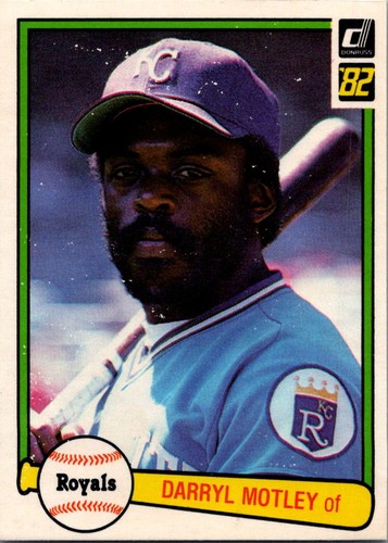 1982 Donruss #390 Darryl Motley - Picture 1 of 2