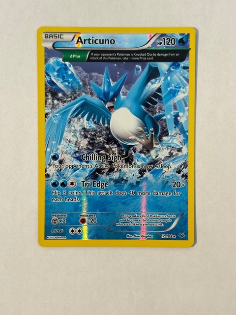 Articuno [Reverse Holo] #17 (Roaring Skies (2015))