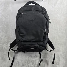 Osprey Cyber Laptop Backpack Gray Commuter Daypack Padded Sleeve Pockets