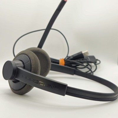 Addasound Crystal SR2732 USB Dual Ear Headset Noise Cancelling & Microphone