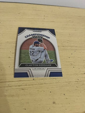 2022 Panini Prizm Clayton Kershaw #CS-6 Championship Stage Silver Prizm AG