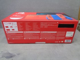 Nintendo Switch Console HAC-001(-01) Mario Red & Blue Edition - 32GB New!