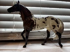 Breyerfest 2019 Glossy 'Quill' Silver bay Appy SR 1/825 Smart Chic Olena QH Mold