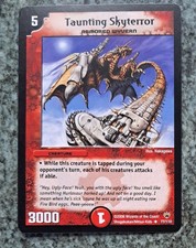 Duel Masters  DM-10 - Taunting Skyterror 77/110  - MINT