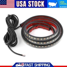 60 Led Light Strip Amberwhite Auto Car Tuck 2x New 2 Pcs Us Usa
