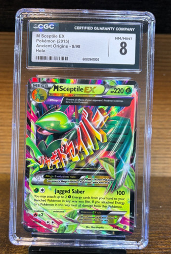 M Sceptile-EX graded CGC 8 for sale on eBay