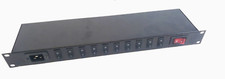 Interpower 852Q2J22 19" Rack-Mount Power Distribution Strip 16A 10-Ports