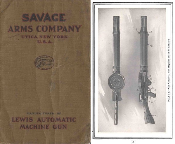 Lewis M1916 Machine Gun by Savage Arms Co – Automatic Firepower