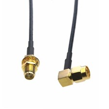 RF Extension Cable SMA male RA to female nut RG316 6" 10FT GPS FPV Radio antenna