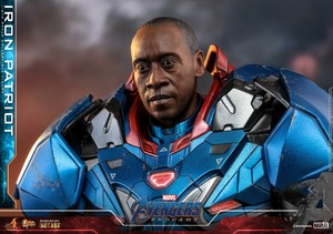 hot toys iron patriot endgame