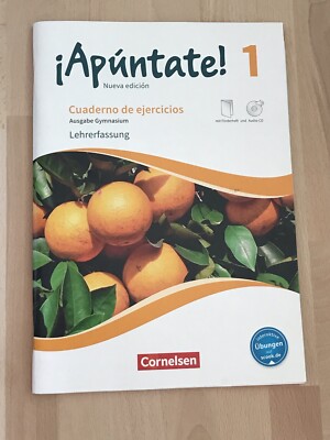 Apuntate 1 Nueva Edicion. Cuaderno de ejercicios. Lehrerfassung