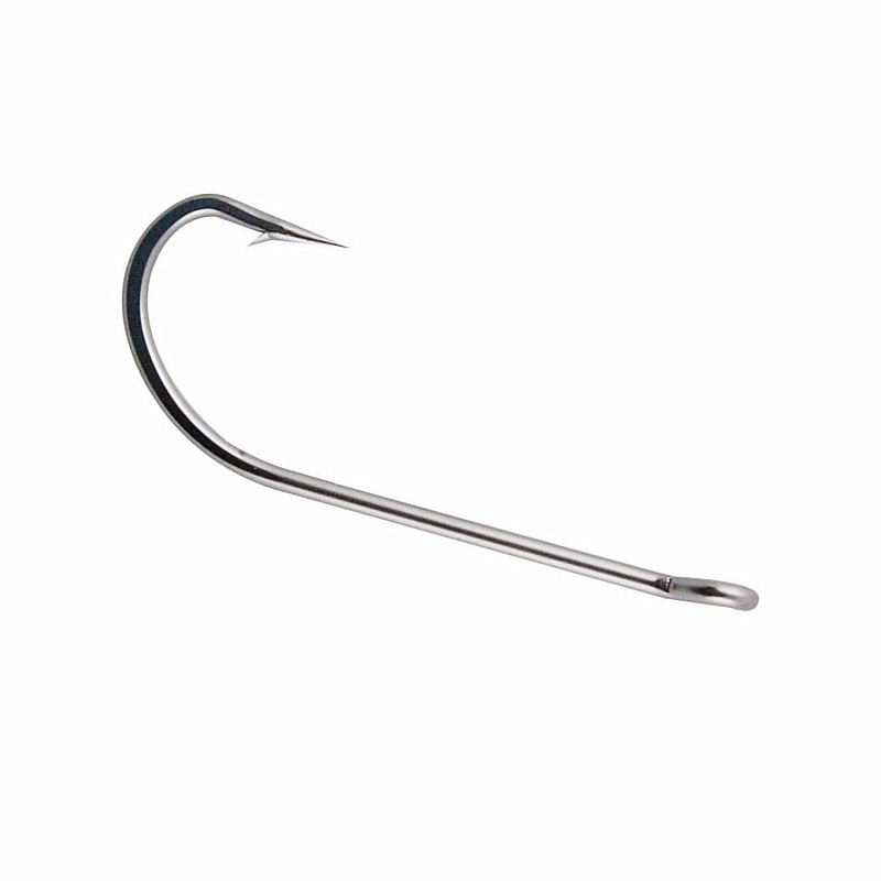 Lot Stainless Steel Fishing Hook Saltwater Long Shank O'shaughnessy