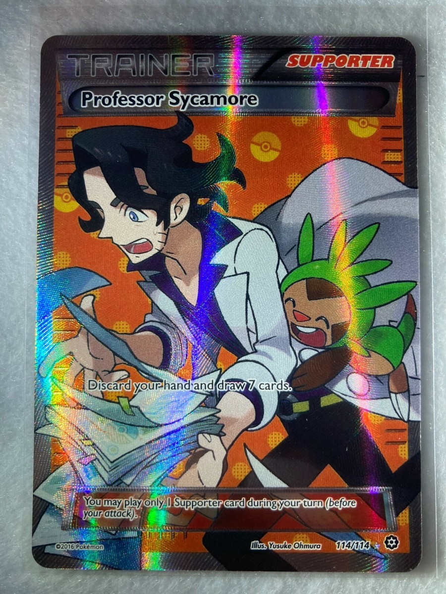 sycamore pokemon card Undervalued #2, Professor FA 114 : r/PokemonTCG Trainer Form Pokemon Card Game/Promotional Cards]Professor Sycamore