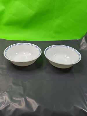CORELLE WEISS BLAU SCHALEN HERGESTELLT IN DEN USA 