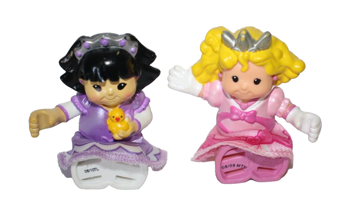 Fisher Price Little People Bendable Princesses Sarah Lynn & Sonya