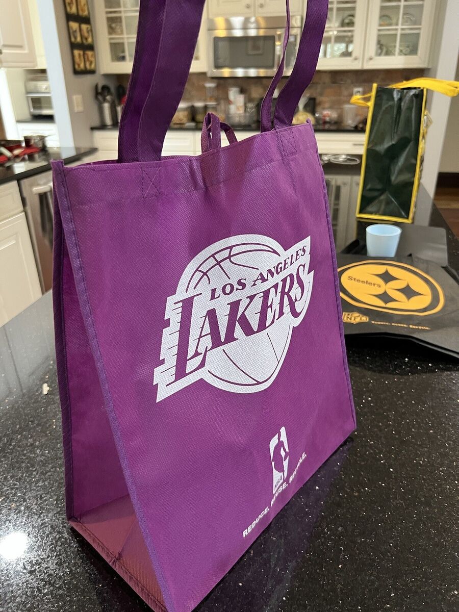 Los Angeles Lakers NBA Team Logo Large reuseable tote bag | eBay Los Angeles Lakers NBA Team Logo Large reuseable tote bag | eBay