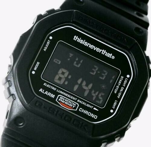 thisisneverthat G shock Tshirt with black Hanryu limited