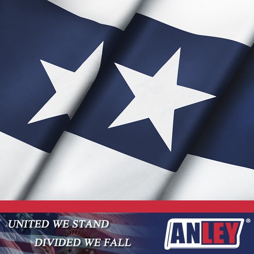 Anley 6 Pack 3x6 Ft USA Pleated Fan Flag American Bunting Flags Half Fan Banner - Picture 5 of 6
