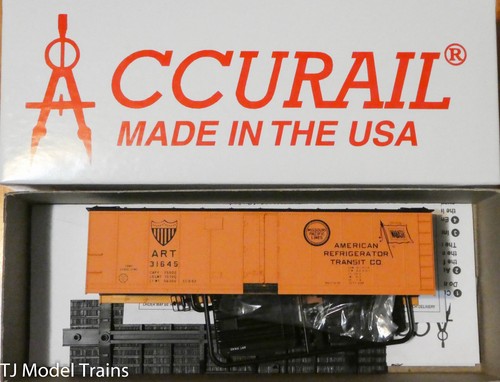 Refrigerador de acero Accurail HO #8093.3 Art 40'  | Zustand: New