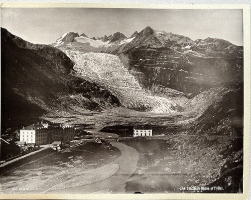 Suisse, Glacier du Rhône by Photographie originale / Original photograph: ( 1900) Photograph | photovintagefrance