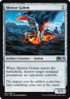 Meteor Golem x4 - Magic 2019 - NM-Mint, English - Magic 2019