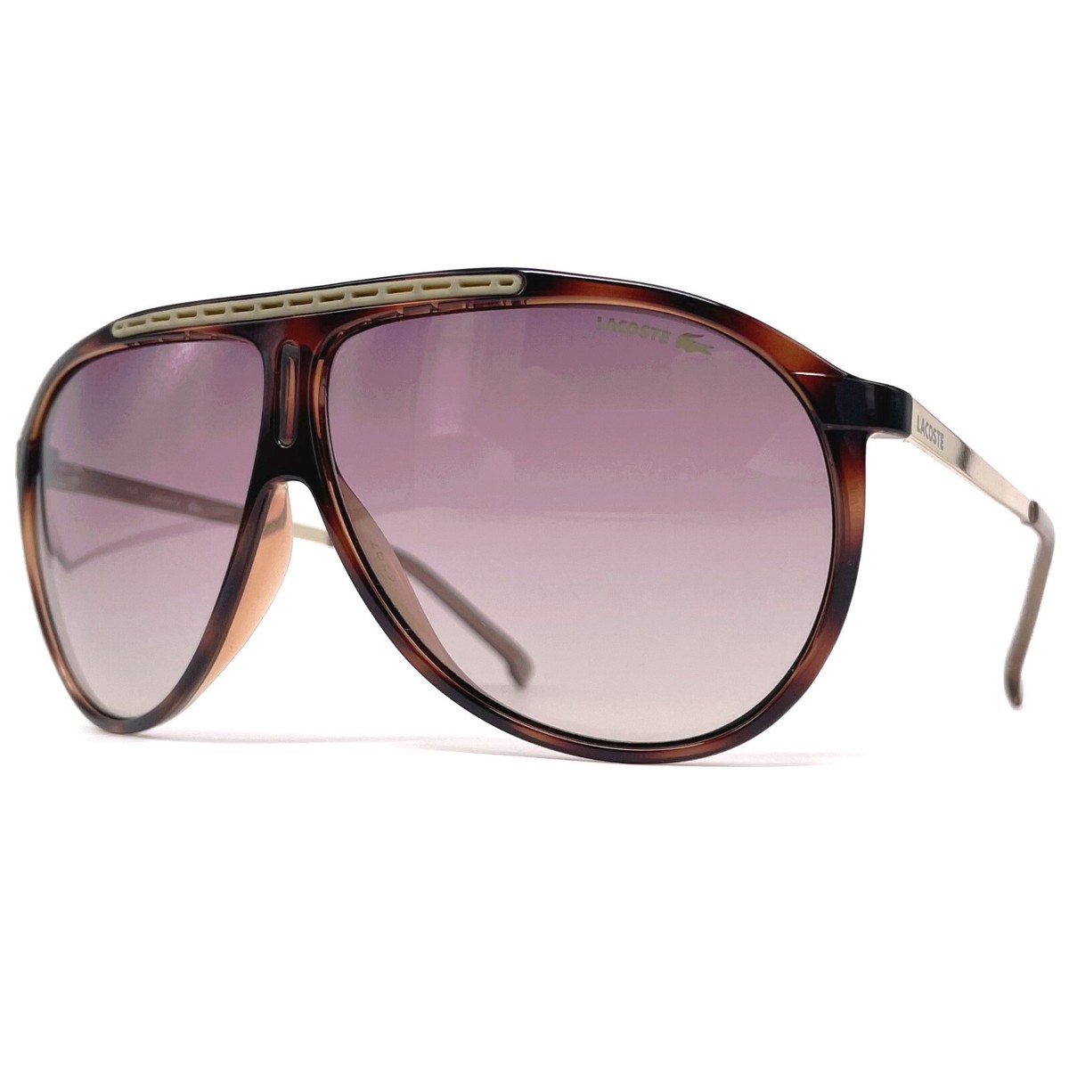 Rare Vintage Oversized French Sunglasses NOS RARE ESSEL BOUTIQUE SUNGLASSES VINTAGE SQUARE HONEY FRAME  main image 2