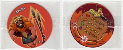 CHIPICAO HERCULES SERIE POG TAZOS Nr. 53 HERCULES NEU VERSIEGELT AUS GRIECHENLAND -GR