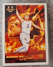 2021-22 Bowman University Basketball Heat Check #HC-11 Christian Braun  Jayhawks