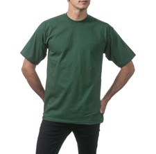 Pro Club Men's Heavyweight Cotton Short Sleeve Crew Neck T-Shirt