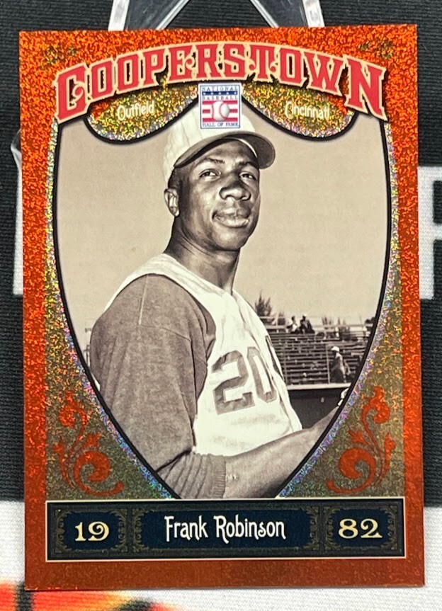 2013 Panini Cooperstown Baseball Orange #71 Frank Robinson /325