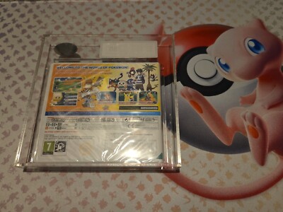 Nintendo DS 3DS, Pokémon Ultra Moon, Graded, UKG 90 MT Gold