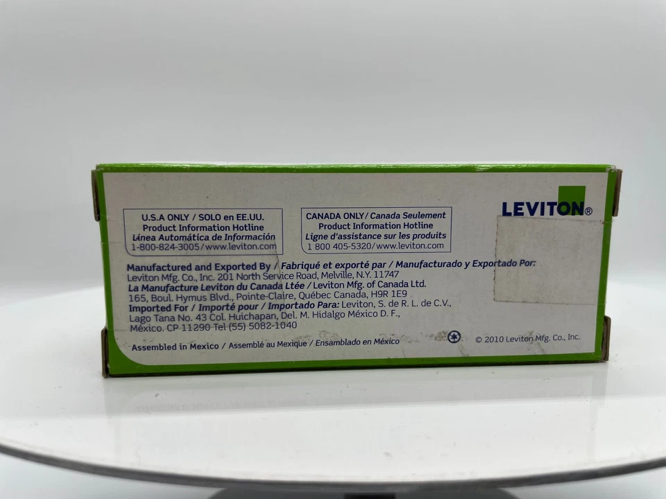 RECEPTÁCULO GRIS LEVITON MT820-ILW LEV-LOK 15 AMPERIOS 2P 3W GRADO HOSPITALARIO Foto 2 de 4