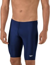 Speedo Men's Swimsuit Jammer ProLT Solid Navy Competitive US Size 26 NIB