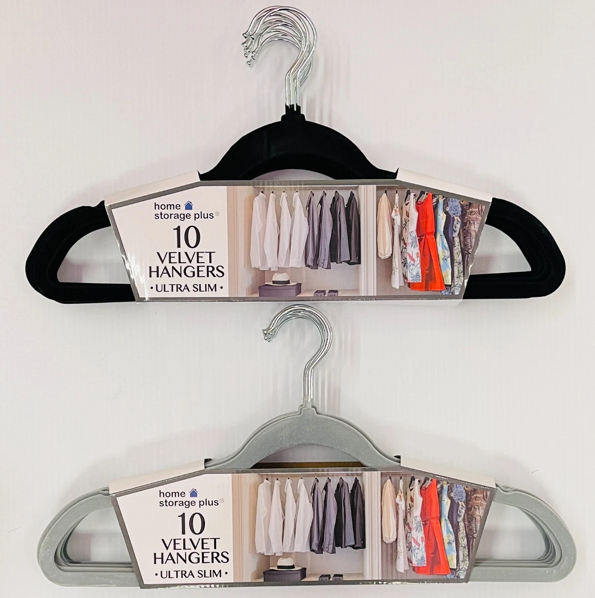 10-Pack Non-Slip Hangers