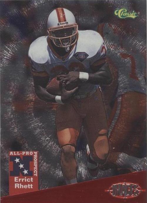 Errict Rhett R&b 1994 Classic Images - ALL-PRO Errict Rhett #A8 /2600 (RC) for sale ...