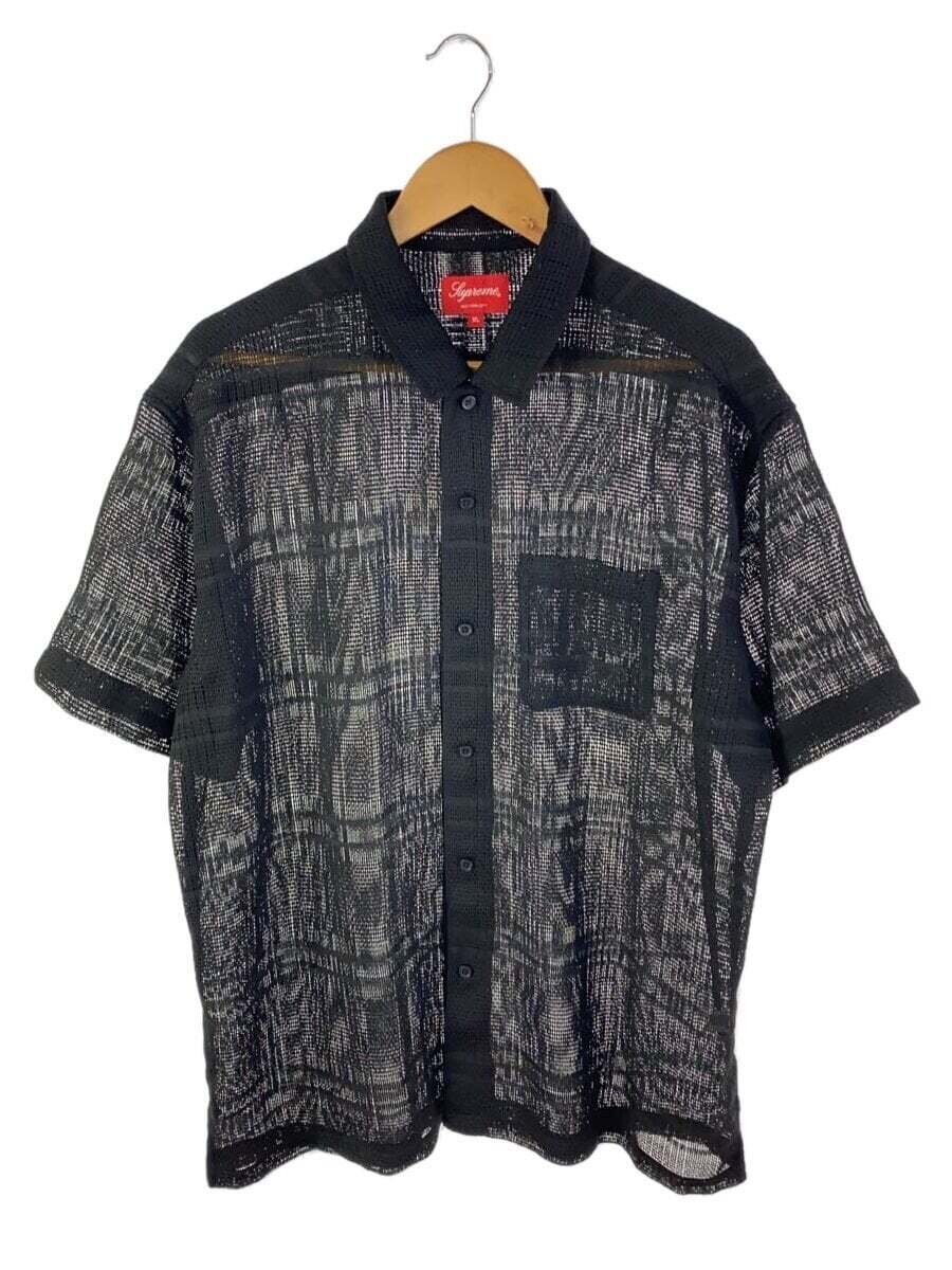 Supreme Mesh Stripe S/S Shirt（supreme mesh stripe pocket tee  